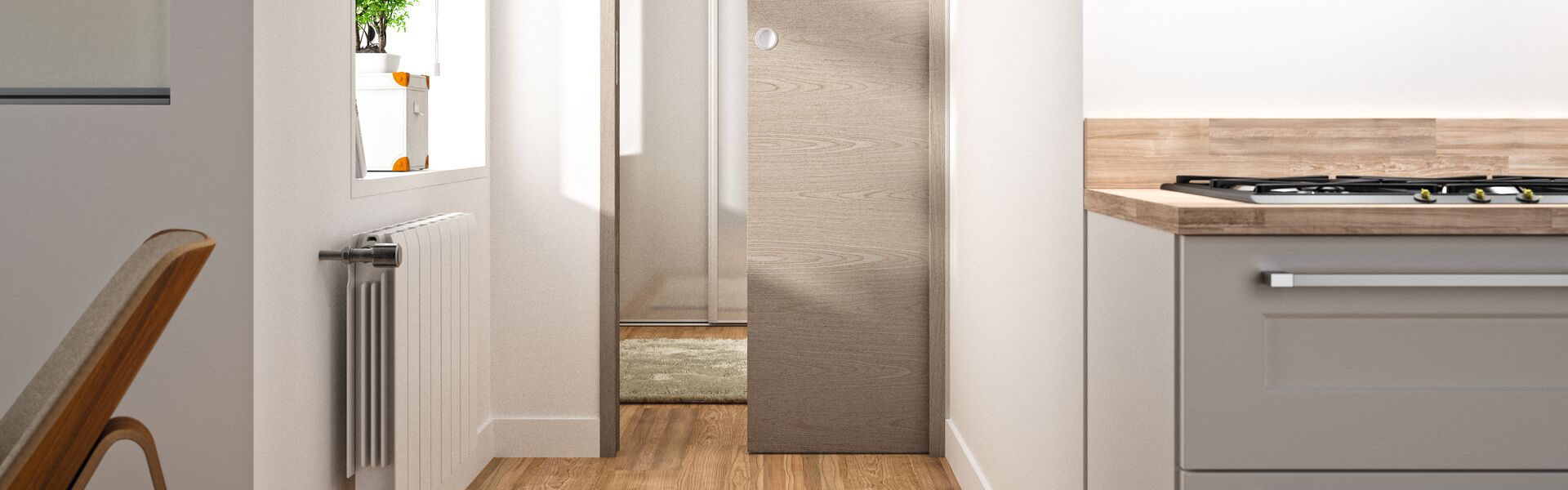 Aperçu Porte intérieure coulissante